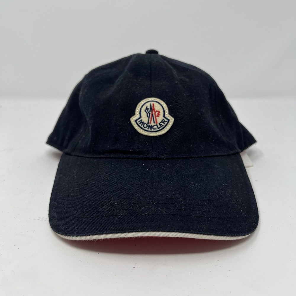 Classic Moncler Blue Red Adjustable Baseball Cap Luxury Casual Designer Hat Cap